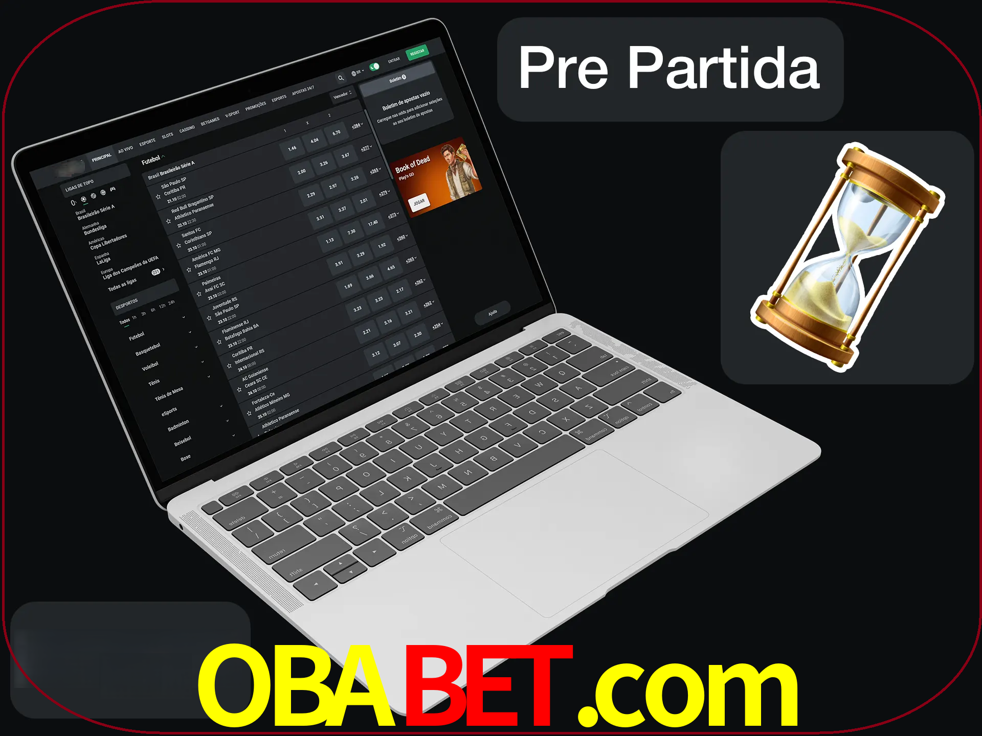 Fazer apostas em partidas futuras.
