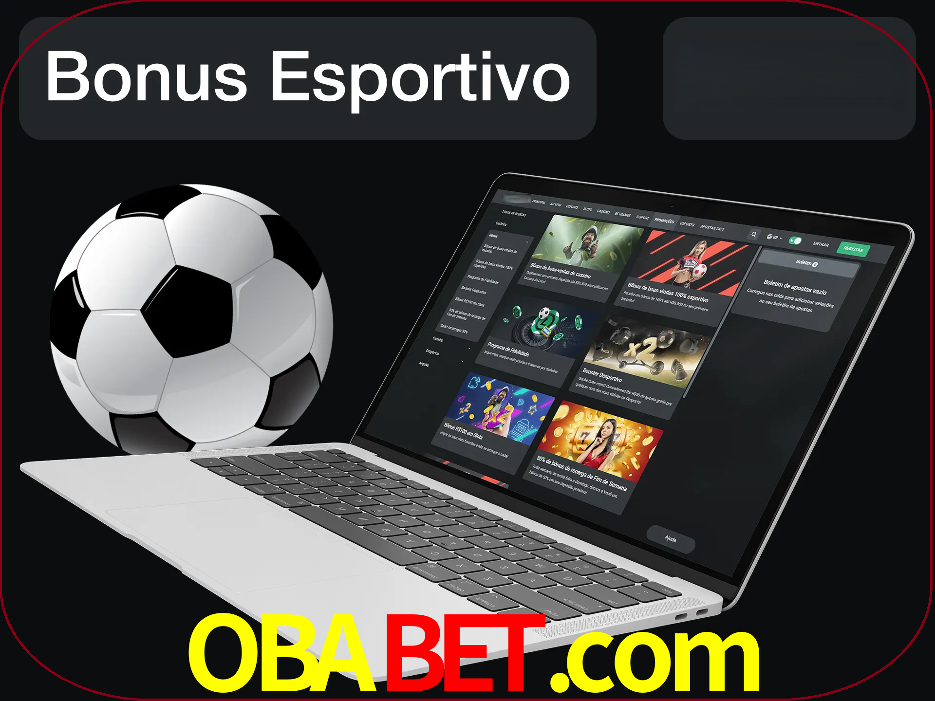 Antes de começar a apostar, use o bônus esportivo.